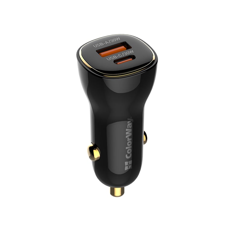 Зарядний пристрій ColorWay PowerDelivery PPS USB (USB-A + USB-C) (60W) Black (CW-CHA046PD-BK) - фото 8