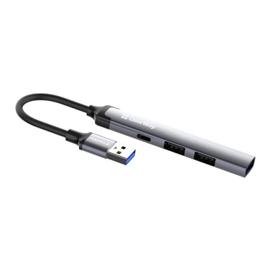 Концентратор ColorWay USB-A 4-в-1 USB2.0х3/USB3.0 (CW-HUB05) - фото 1