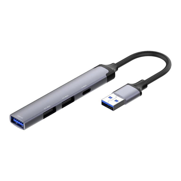 Концентратор ColorWay USB-A 4-в-1 USB2.0х3/USB3.0 (CW-HUB05) - фото 4