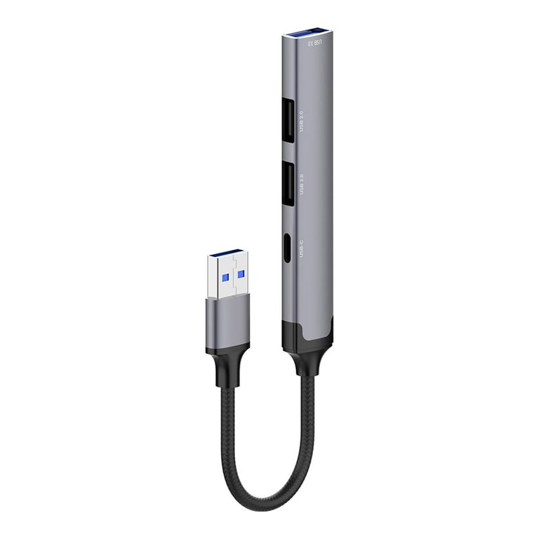 Концентратор ColorWay USB-A 4-в-1 USB2.0х3/USB3.0 (CW-HUB05) - фото 6