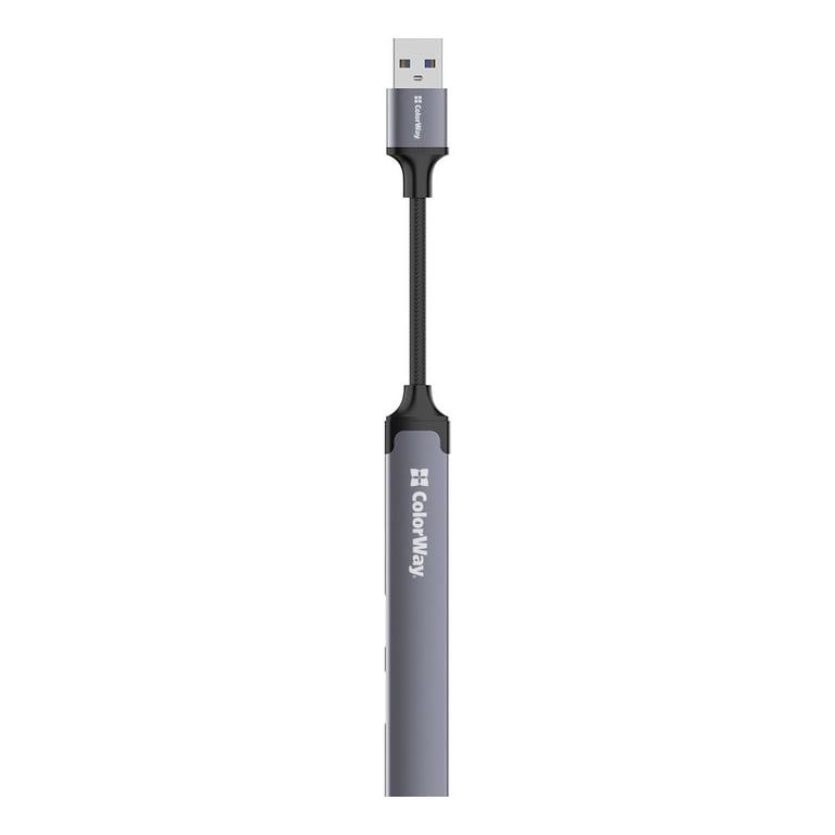 Концентратор ColorWay USB-A 4-в-1 USB2.0х3/USB3.0 (CW-HUB05) - фото 8