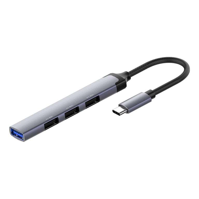 Концентратор ColorWay USB-C 4-в-1 USB2.0х3/USB3.0 (CW-HUB04) - фото 2