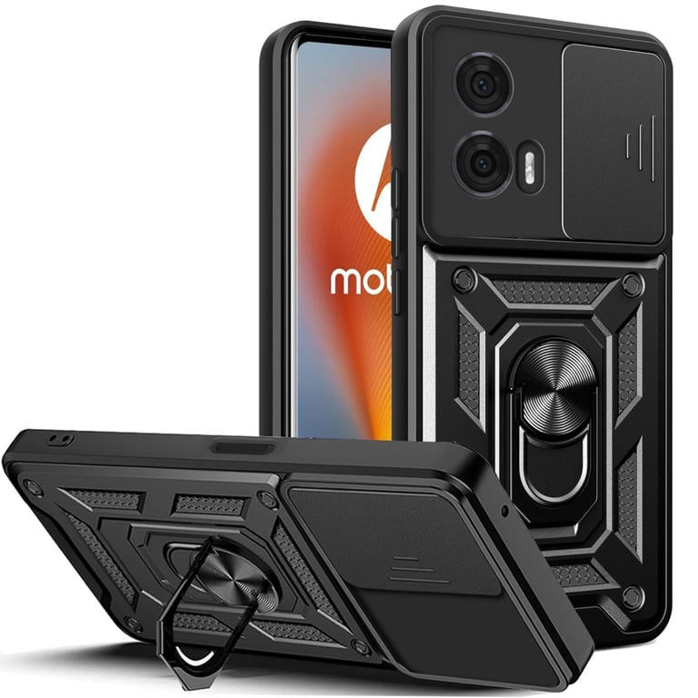 Чохол до мобільного телефона BeCover Military Motorola Edge 50 Fusion Black (712162) - фото 1