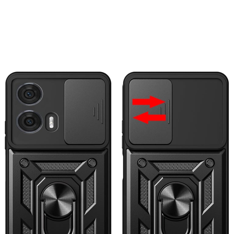 Чохол до мобільного телефона BeCover Military Motorola Edge 50 Fusion Black (712162) - фото 2