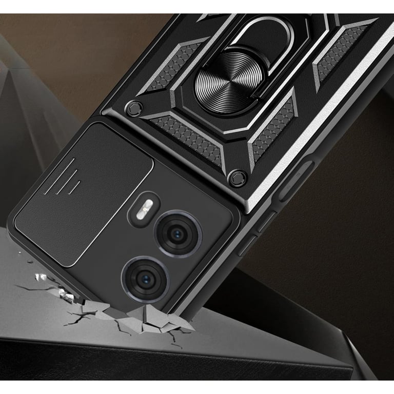 Чохол до мобільного телефона BeCover Military Motorola Edge 50 Fusion Black (712162) - фото 6