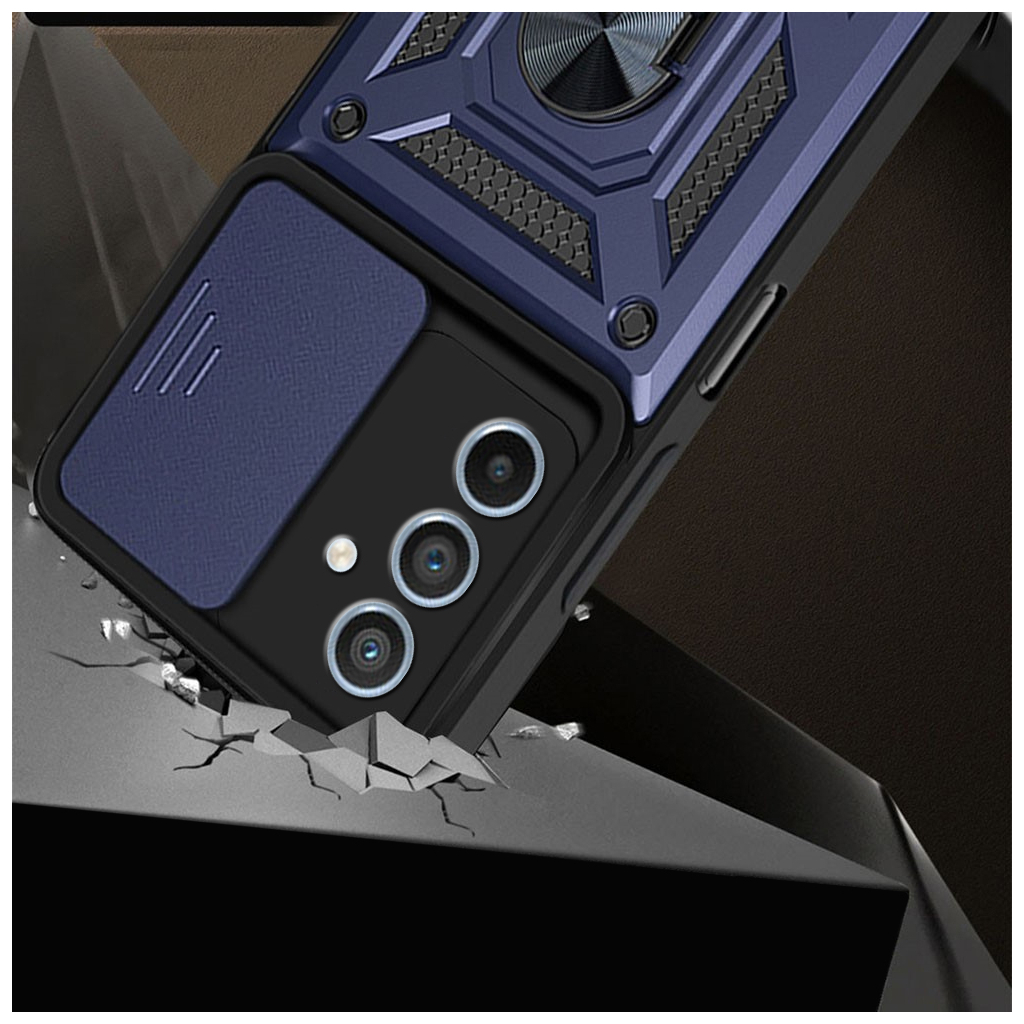 Чохол до мобільного телефона BeCover Military Samsung Galaxy M35 5G SM-M356 Blue (711542) - фото 4 Чохол до мобільного телефона BeCover Military Samsung Galaxy M35 5G SM-M356 Blue (711542) - фото 4