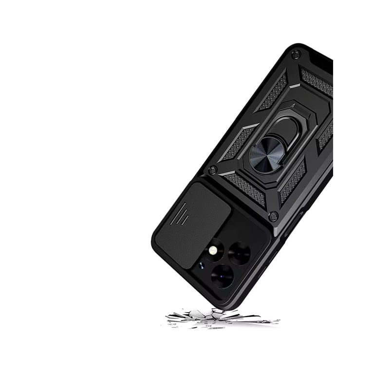 Чохол до мобільного телефона BeCover Military Tecno Spark 20 (KJ5n) Black (712168) - фото 3