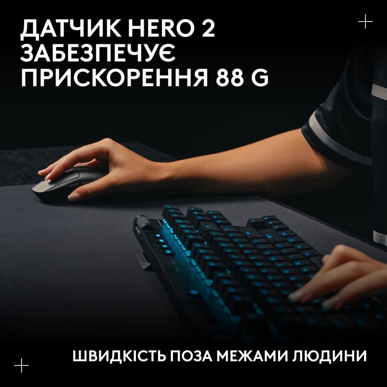 Мишка Logitech G Pro 2 Lightspeed Wireless Black (910-007295) - фото 11