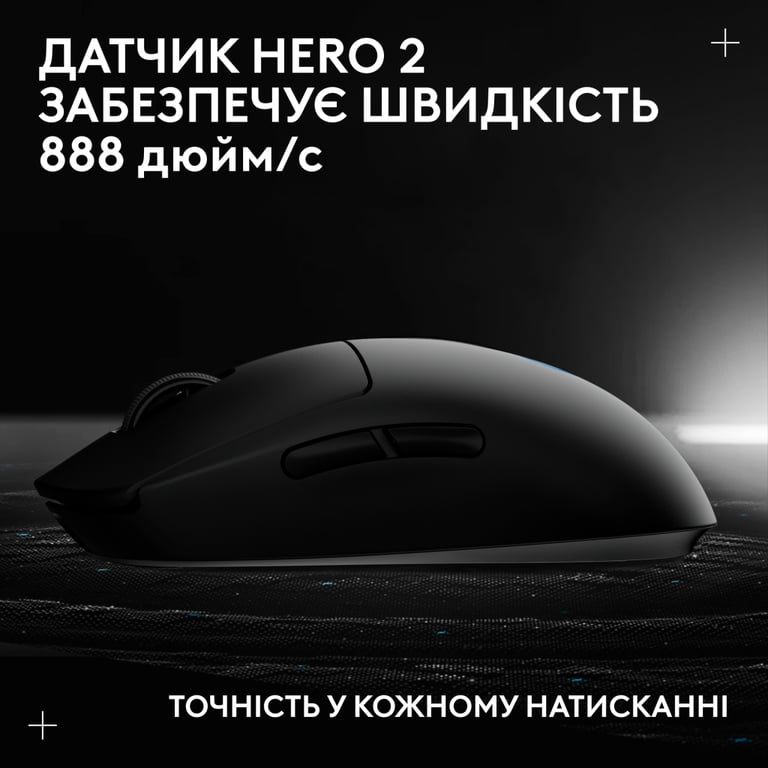 Мишка Logitech G Pro 2 Lightspeed Wireless Black (910-007295) - фото 12