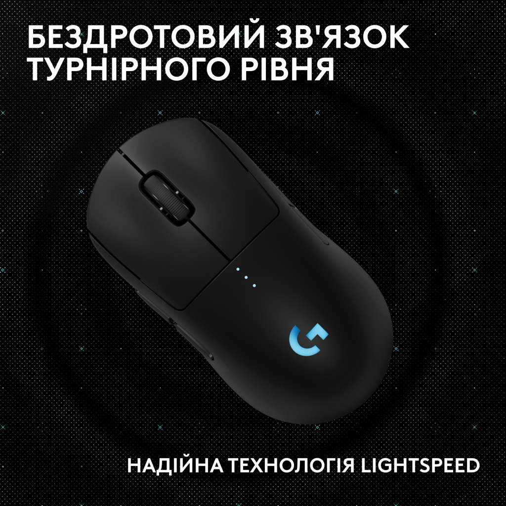 Мишка Logitech G Pro 2 Lightspeed Wireless Black (910-007295) - фото 6 Мишка Logitech G Pro 2 Lightspeed Wireless Black (910-007295) - фото 6