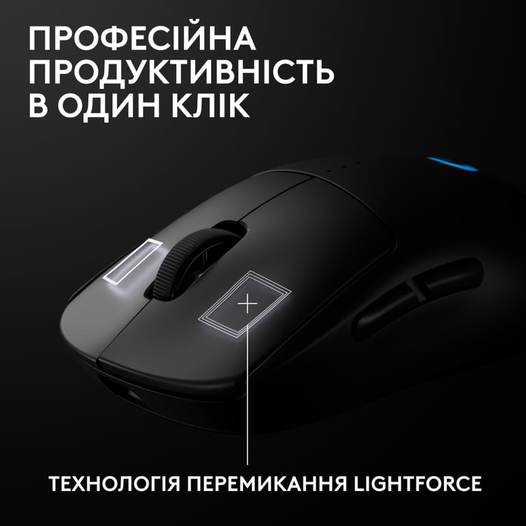 Мишка Logitech G Pro 2 Lightspeed Wireless Black (910-007295) - фото 8