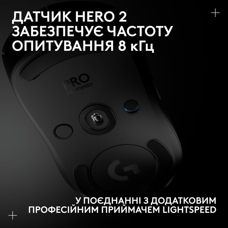 Мишка Logitech G Pro 2 Lightspeed Wireless Black (910-007295) - фото 10