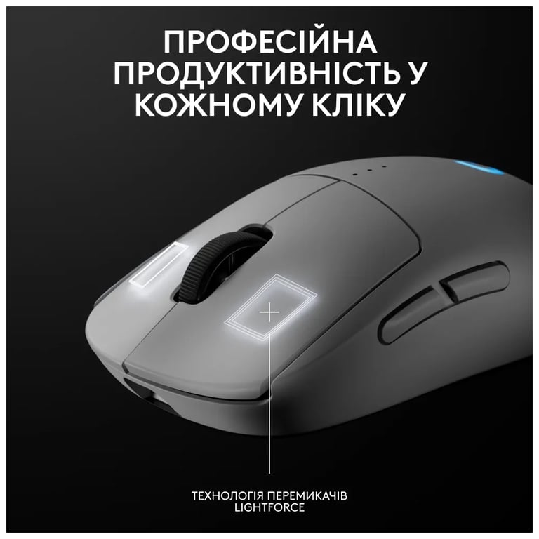 Мишка Logitech G Pro 2 Lightspeed Wireless White (910-007302) - фото 12