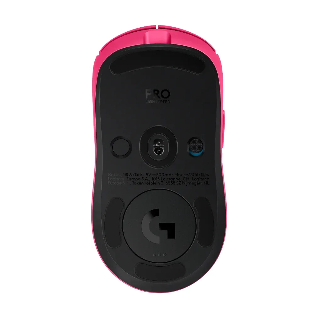 Мишка Logitech G Pro 2 Lightspeed Wireless Magenta (910-007309) - фото 7 Мишка Logitech G Pro 2 Lightspeed Wireless Magenta (910-007309) - фото 7
