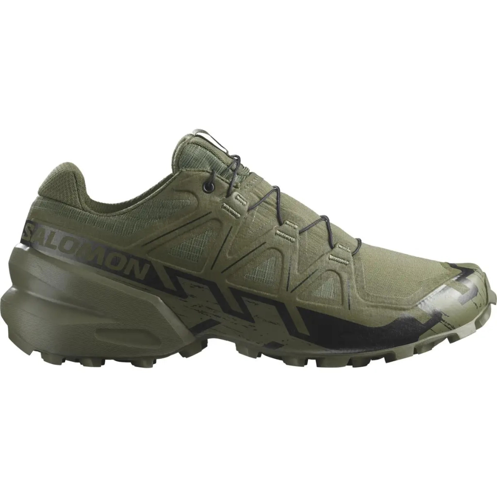 Кросівки Salomon Speedcross 6 Forces Green/Black 11.5 (L47161200-11.5) - фото 2 Кросівки Salomon Speedcross 6 Forces Green/Black 11.5 (L47161200-11.5) - фото 2