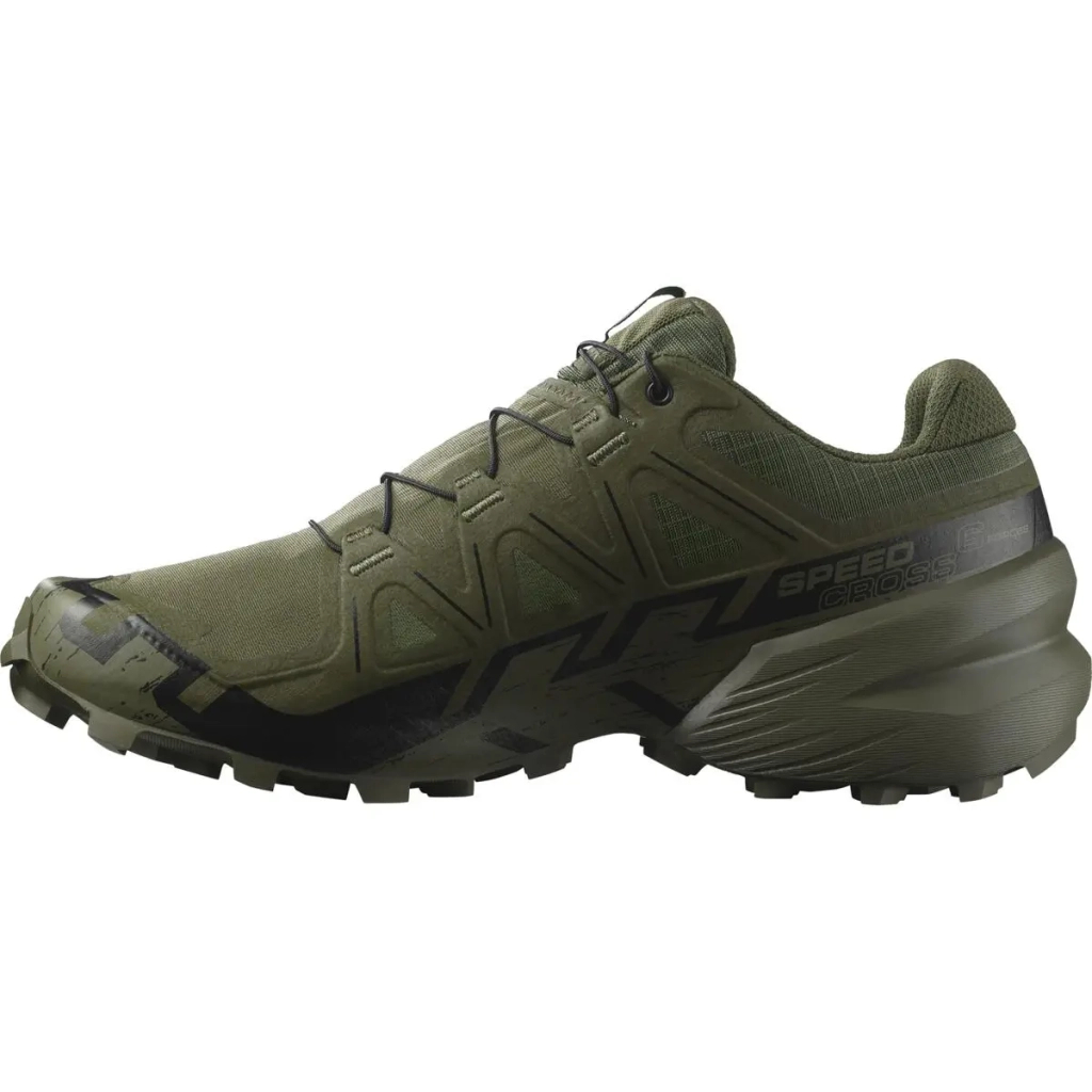 Кросівки Salomon Speedcross 6 Forces Green/Black 11.5 (L47161200-11.5) - фото 3 Кросівки Salomon Speedcross 6 Forces Green/Black 11.5 (L47161200-11.5) - фото 3