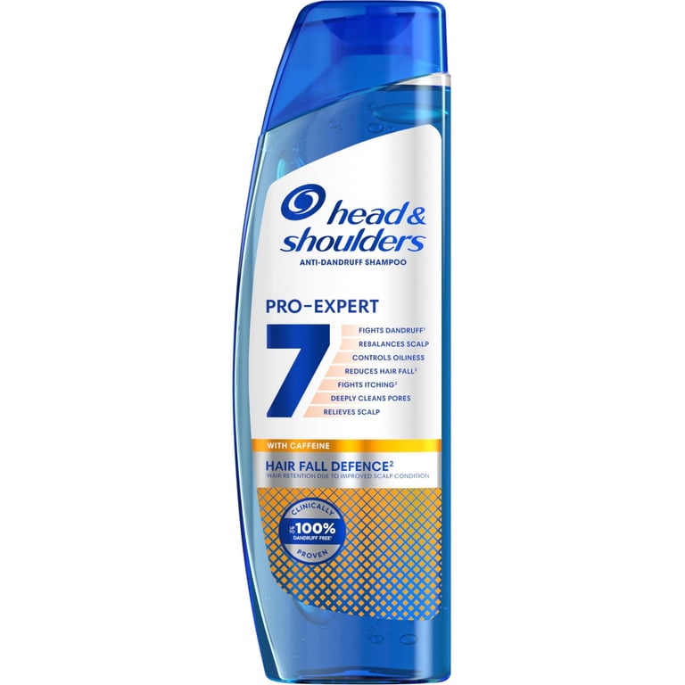 Шампунь Head & Shoulders Pro-Expert 7 Захист від випадіння волосся З кофеїном 250 мл (8700216156936) - фото 1