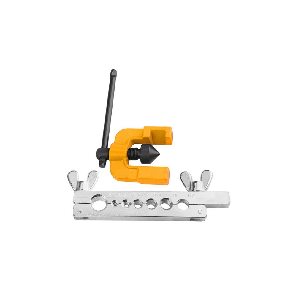 Набір інструментів Tolsen для розвальцьовування труб 4-16 мм (3/16"-5/8") 7 отворів (33040) - фото 1 Набір інструментів Tolsen для розвальцьовування труб 4-16 мм (3/16"-5/8") 7 отворів (33040) - фото 1