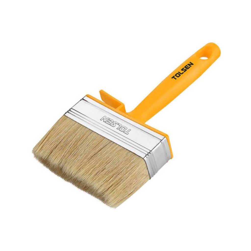 Пензель малярний Tolsen макловиця 100х30х44 мм пластикова ручка (40038) - фото 1 Пензель малярний Tolsen макловиця 100х30х44 мм пластикова ручка (40038) - фото 1