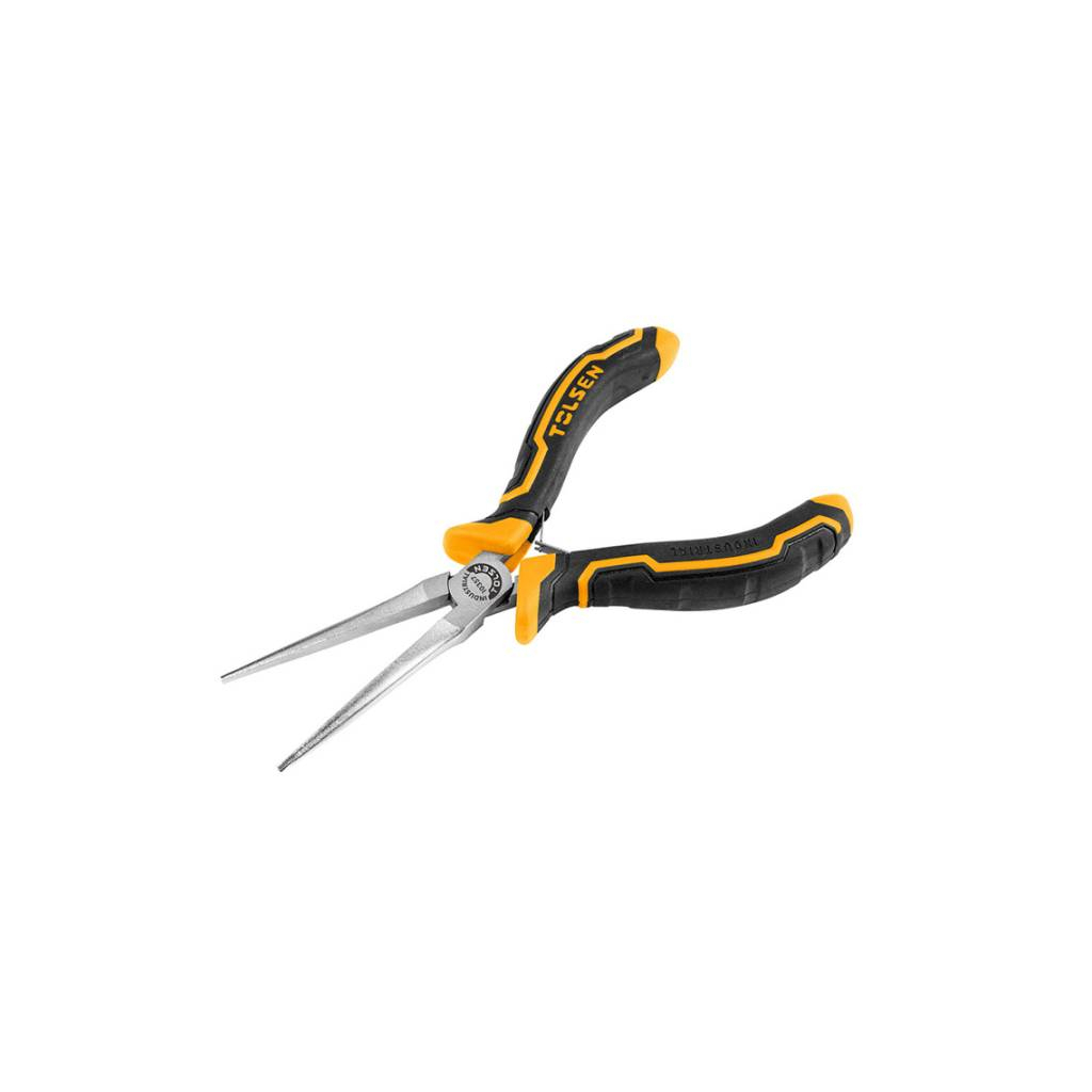 Плоскогубці Tolsen міні-тонкогуцбі 140 мм Ерго рукоятки (10357) - фото 1 Плоскогубці Tolsen міні-тонкогуцбі 140 мм Ерго рукоятки (10357) - фото 1