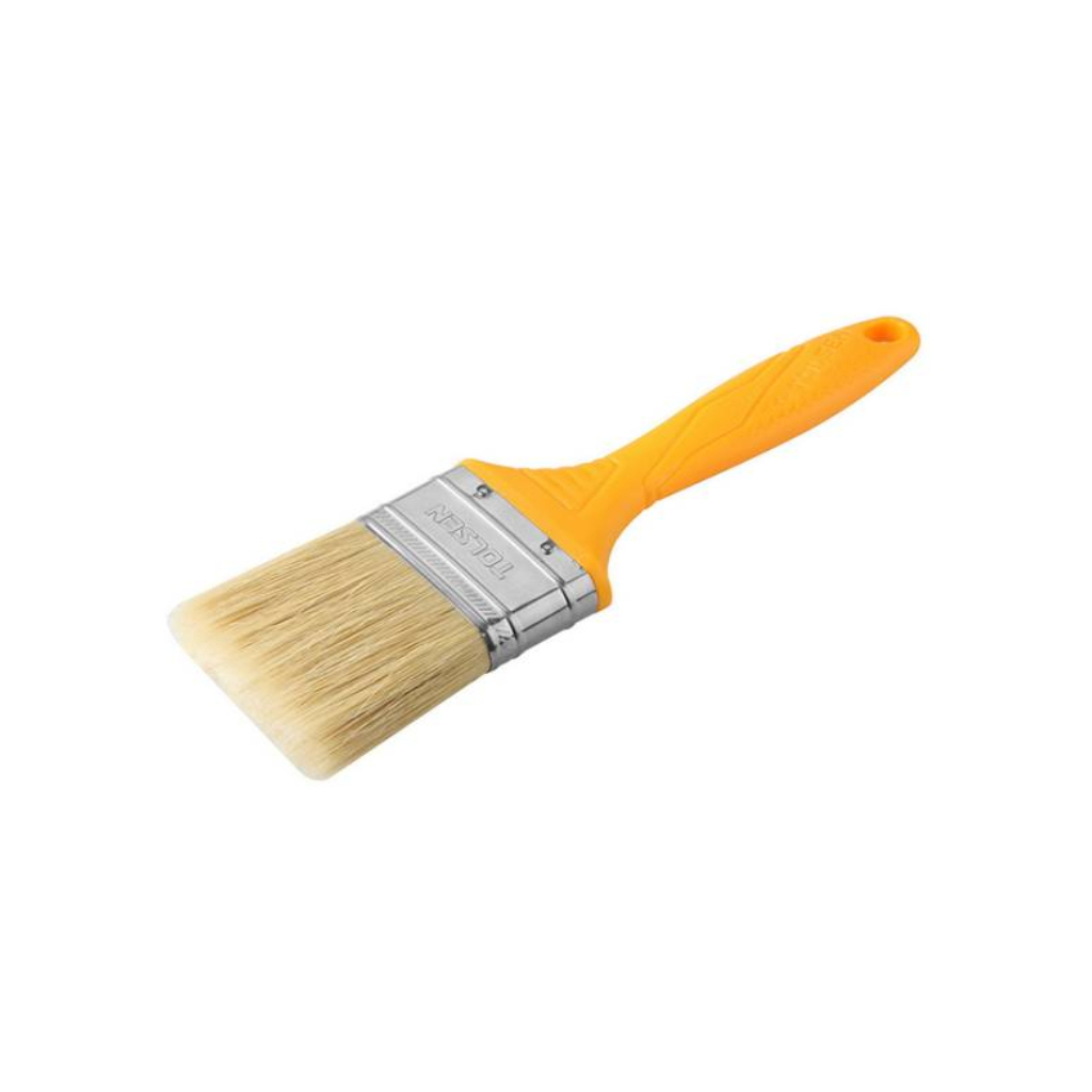 Пензель малярний Tolsen 50х57х19 мм пластикова ручка Профі (40133) - фото 1 Пензель малярний Tolsen 50х57х19 мм пластикова ручка Профі (40133) - фото 1