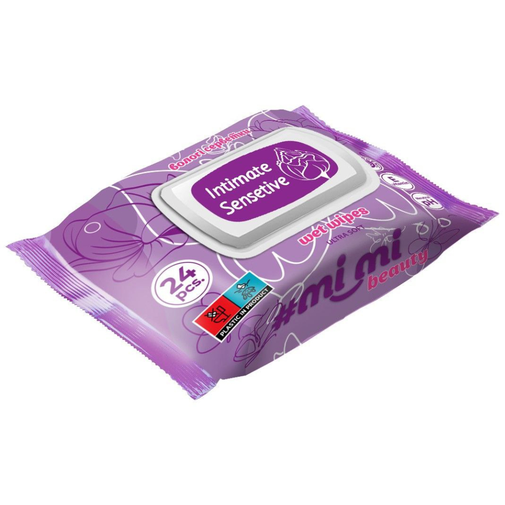 Серветки для інтимної гігієни Mi Mi Beauty 24 шт. (4820237500571) Серветки для інтимної гігієни Mi Mi Beauty 24 шт. (4820237500571)