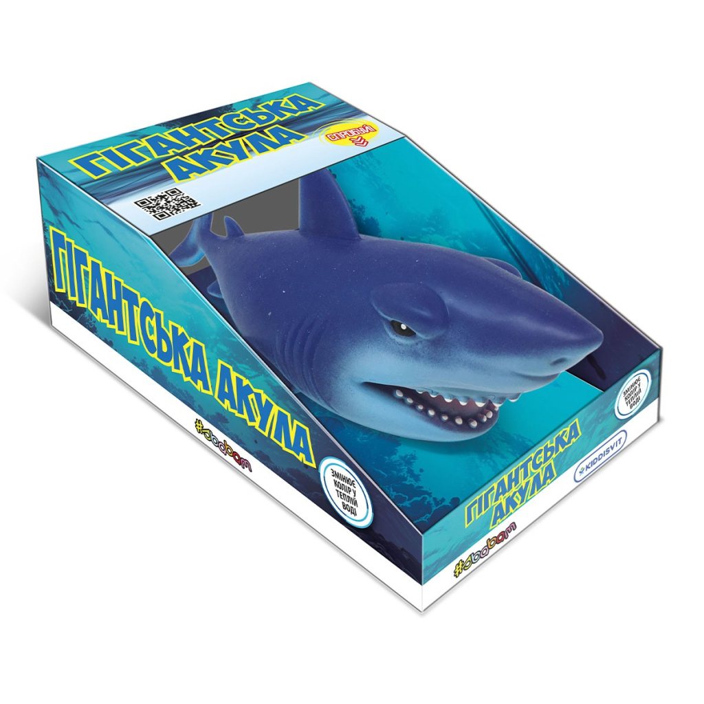 Антистрес #sbabam Стретч-іграшка у вигляді тварини – Гігантська акула (синя) (66/CN21-2) Антистрес #sbabam Стретч-іграшка у вигляді тварини – Гігантська акула (синя) (66/CN21-2)