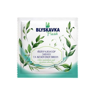 Ароматичне саше Blyskavka Fresh Нейтралізатор запаху та вологопоглинач 10 г (4820214192768) - фото 1