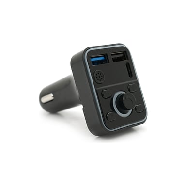FM модулятор Voltronic D1, підсвітка 7 кольорів, 1.5-3.1A, USB, TF (FM-D1-7Col) - фото 1