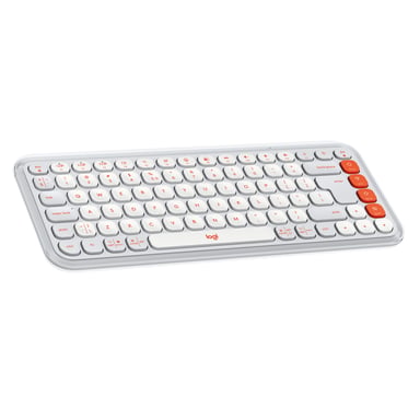 Клавіатура Logitech POP Icon Keys Bluetooth UA Off-White (920-013072) - фото 1
