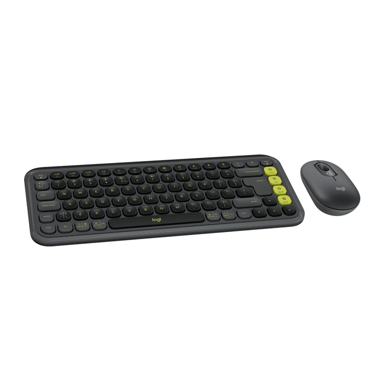 Комплект Logitech POP Icon Combo Bluetooth UA Graphite (920-013156) - фото 1