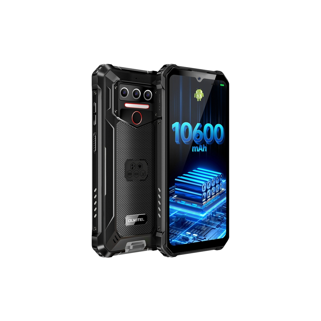 Мобільний телефон OUKITEL WP23 4/64GB Black (6931940722025) - фото 4 Мобільний телефон OUKITEL WP23 4/64GB Black (6931940722025) - фото 4