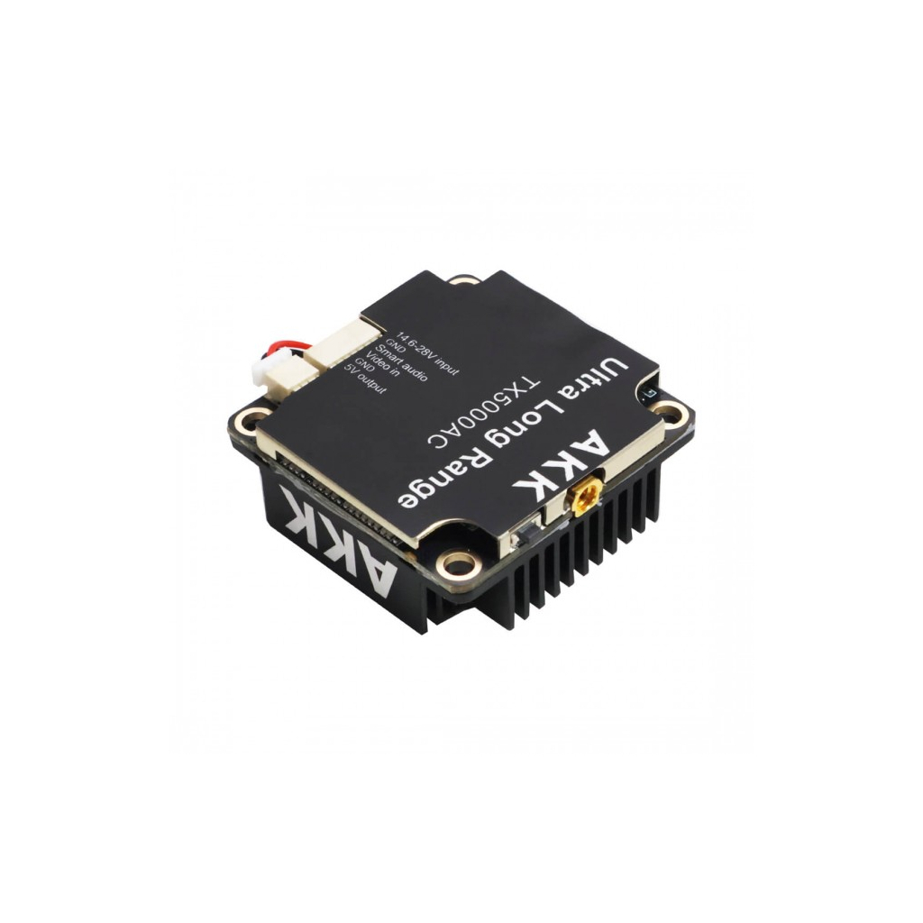 Відеопередавач (VTX) AKK Ultra Long Range 5W 4.9G-6G 96CH (TX5000AC) - фото 4 Відеопередавач (VTX) AKK Ultra Long Range 5W 4.9G-6G 96CH (TX5000AC) - фото 4