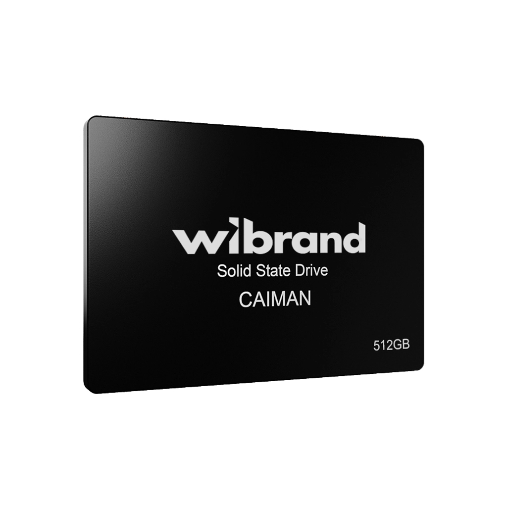 Накопичувач SSD 2.5" 512GB Caiman Wibrand (WI2.5SSD/CA512GB) - фото 1