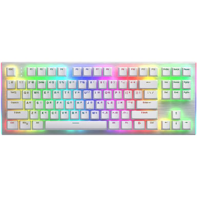 Клавіатура Hator Gravity X TKL Orange USB White (HTK551UA) - фото 1