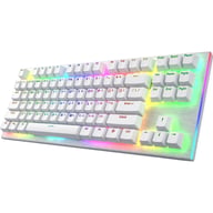 Клавіатура Hator Gravity X TKL Orange USB White (HTK551UA) - фото 4
