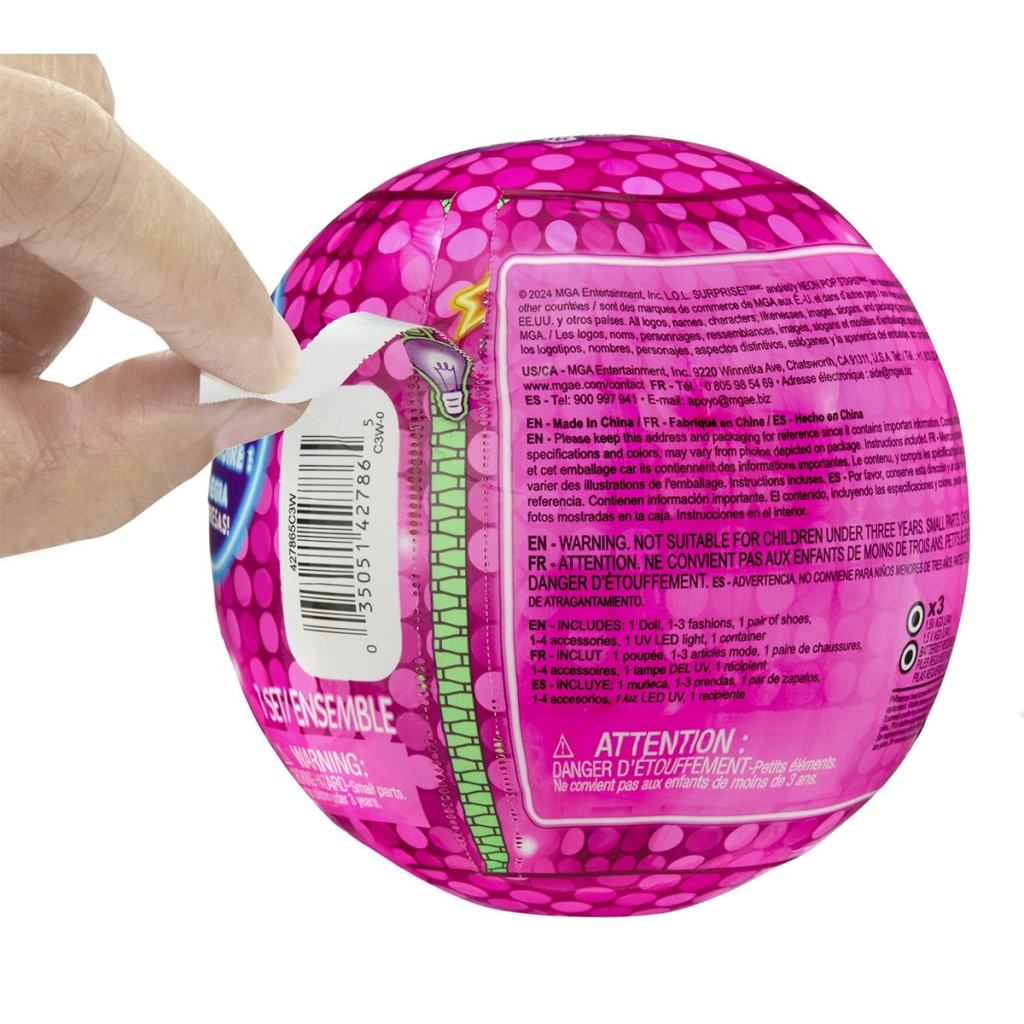 Лялька L.O.L. Surprise! серії Neon Pop - Зірочки (120674) - фото 2 Лялька L.O.L. Surprise! серії Neon Pop - Зірочки (120674) - фото 2