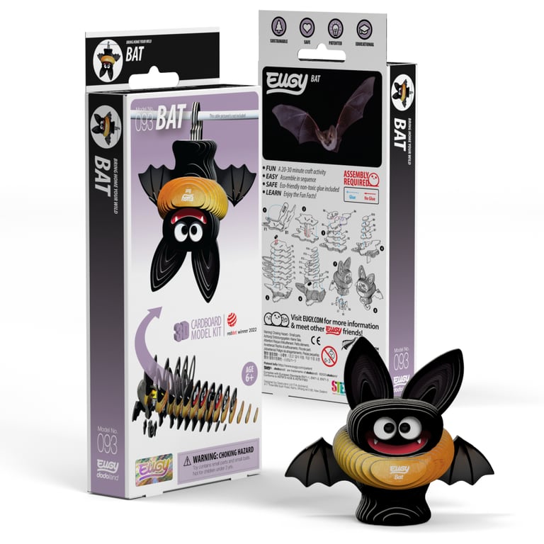 Пазл Eugy 3D Зоопарк Кажан (XEG-093) - фото 4