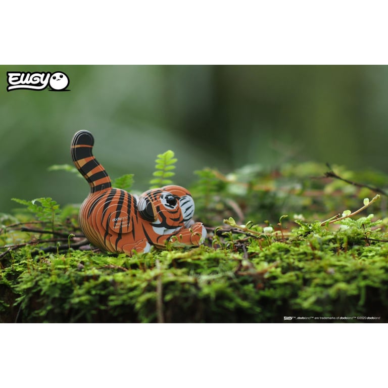 Пазл Eugy 3D Зоопарк Тигр (XEG-012) - фото 10