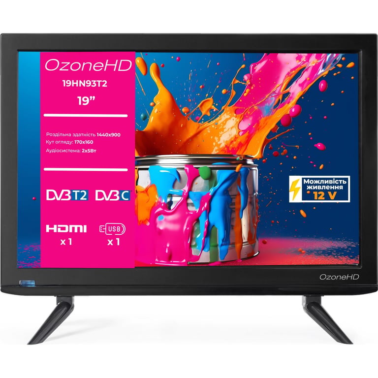 Телевізор Ozonehd 19HN93T2 - фото 1