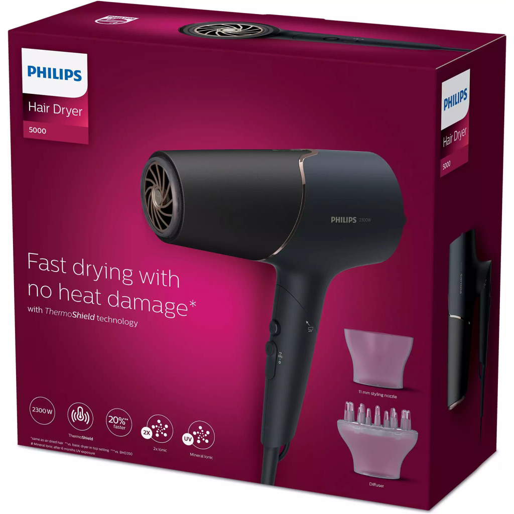 Фен Philips BHD538/30 - фото 11 Фен Philips BHD538/30 - фото 11