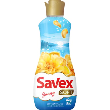 Кондиціонер для білизни Savex Soft Sunny 1.5 л (3800024048968) - фото 1