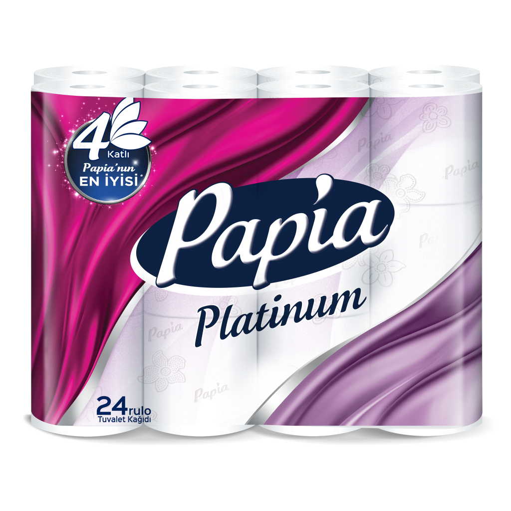Туалетний папір Papia Platinum 4 шари 24 рулони (8690536026371) Туалетний папір Papia Platinum 4 шари 24 рулони (8690536026371)