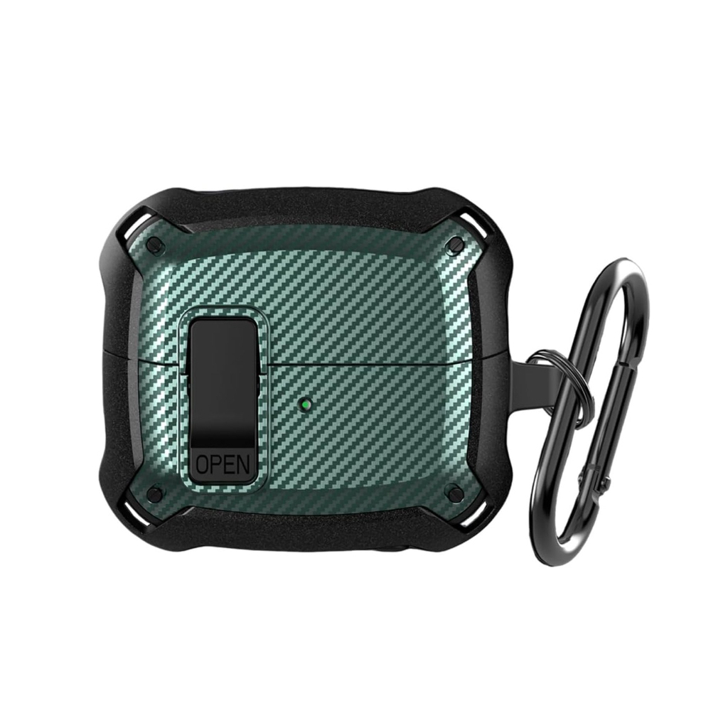 Чохол для навушників BeCover Protective TPU для Samsung Galaxy Buds 3 Pro Dark Green (712010) - фото 1 Чохол для навушників BeCover Protective TPU для Samsung Galaxy Buds 3 Pro Dark Green (712010) - фото 1