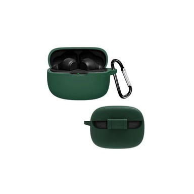 Чохол для навушників BeCover Silicon для JBL Wave Beam TWS Dark Green (710191) - фото 1