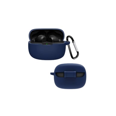 Чохол для навушників BeCover Silicon для JBL Wave Beam TWS Deep Blue (710190) - фото 1