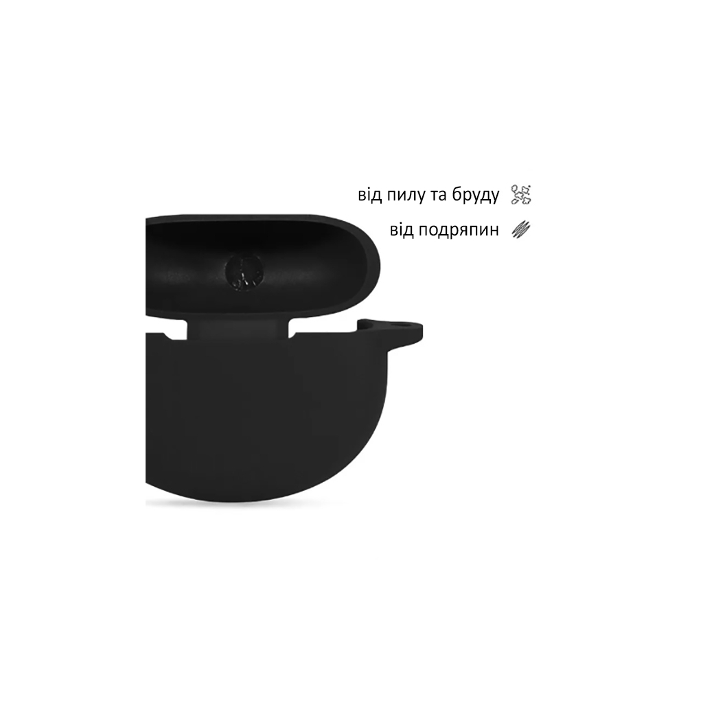 Чохол для навушників BeCover Silicon для Xiaomi Redmi Buds 4 Active Black (710176) - фото 3 Чохол для навушників BeCover Silicon для Xiaomi Redmi Buds 4 Active Black (710176) - фото 3