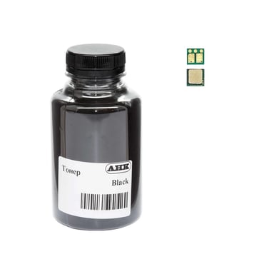 Тонер Canon 067 40г +chip BLACK MF651Cw/MF655Cdw/MF657Cdw 1.3K AHK (50000372) - фото 1