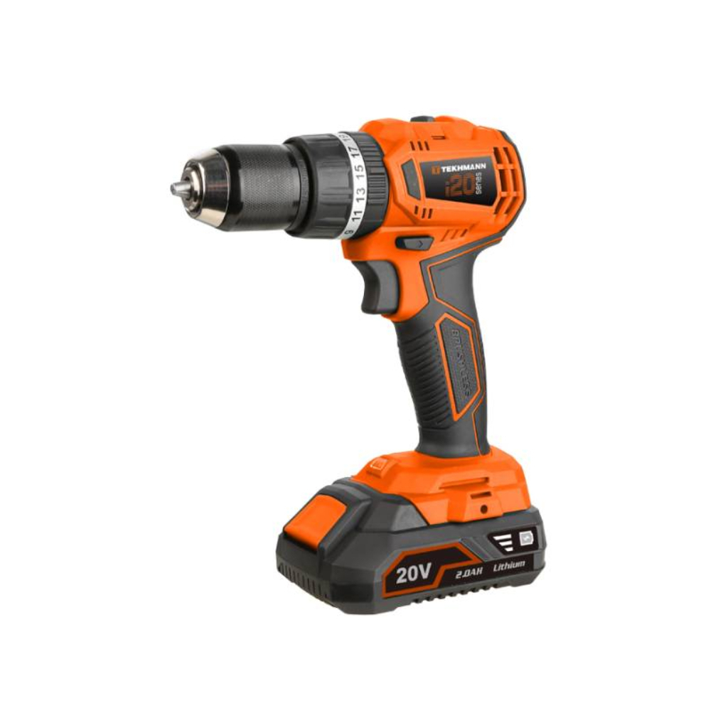 Шуруповерт Tekhmann TCD-45/i20 BS KITBOX (873397) - фото 1