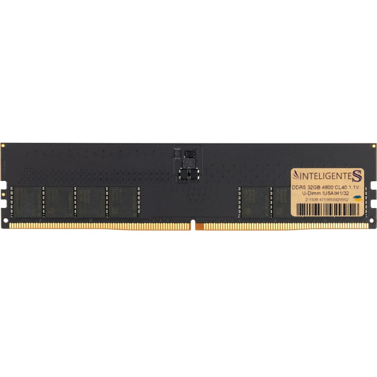 Модуль пам'яті для комп'ютера DDR5 32GB 4800 MHz INTELIGENTES (IU5AIH1/32)